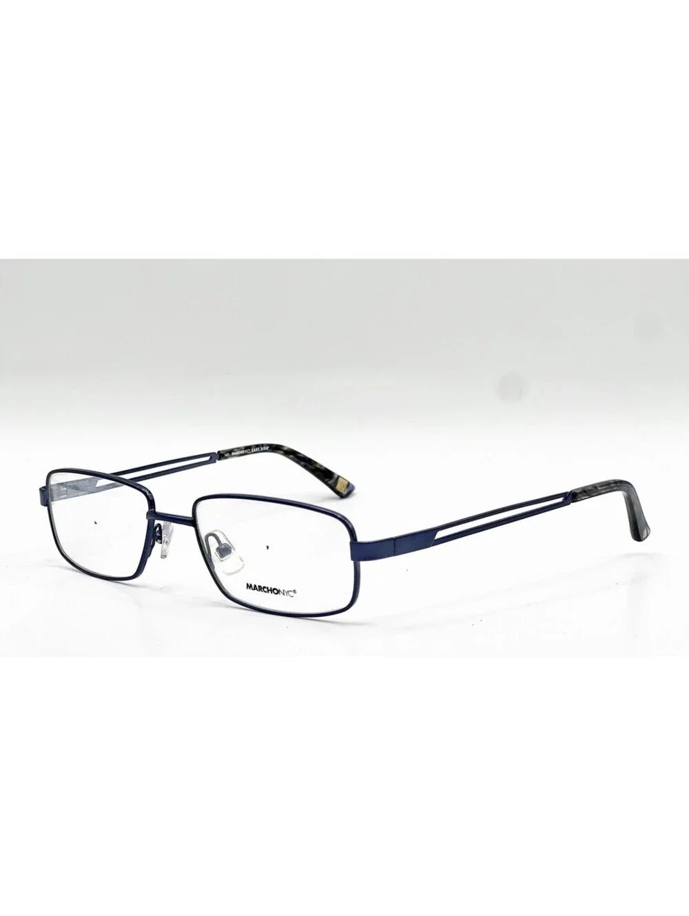 Marchon Nyc Cedar Street 412 Blue Navy Authentic Eyeglasses 51-17-140